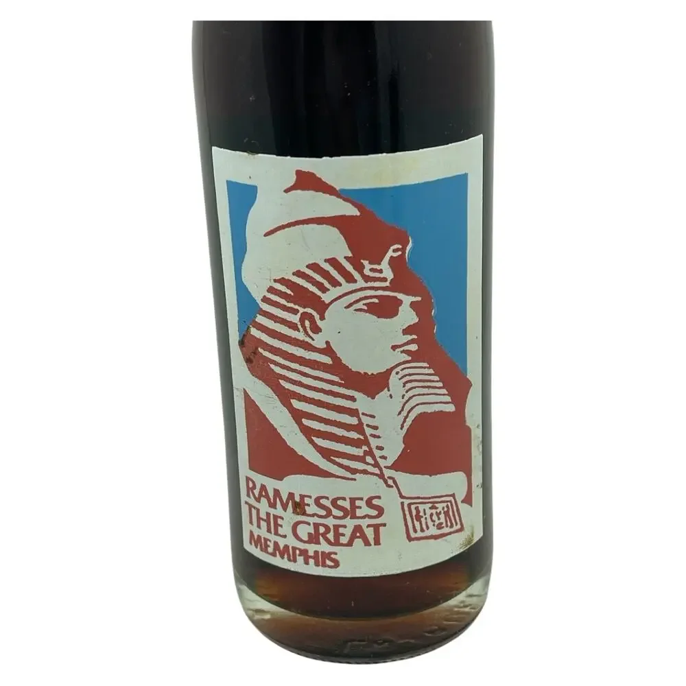 1987‎ Coca-Cola Ramesses the Great Memphis Exhibition Commemorative Bottle 10oz